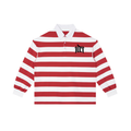 Color Block Stripe Polo Shirt